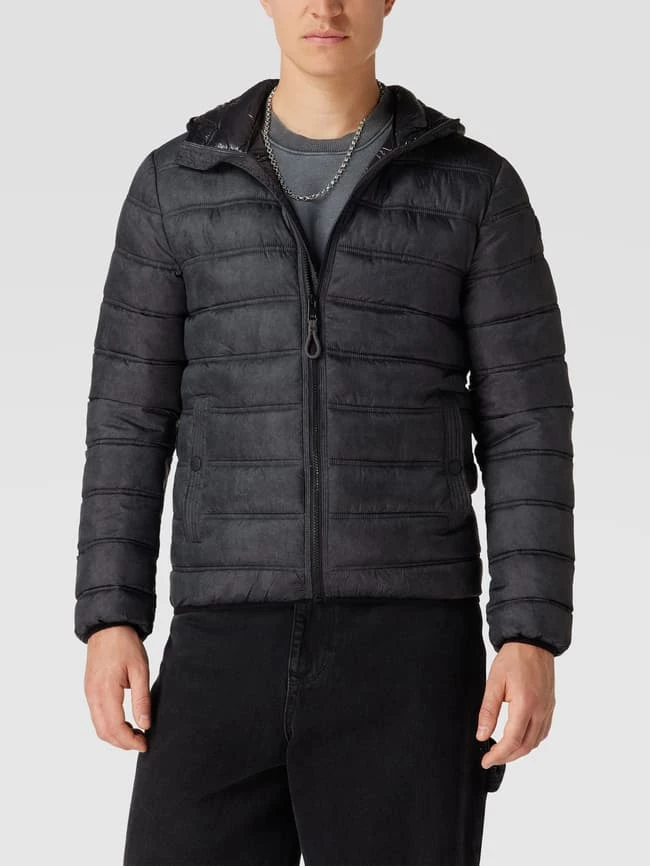 Großhandel ? Q/S Designed By Steppjacke Mit Kapuze - Schwarz ? 4 Großhandel ? Q/S Designed By Steppjacke Mit Kapuze - Schwarz ? – Bild 4