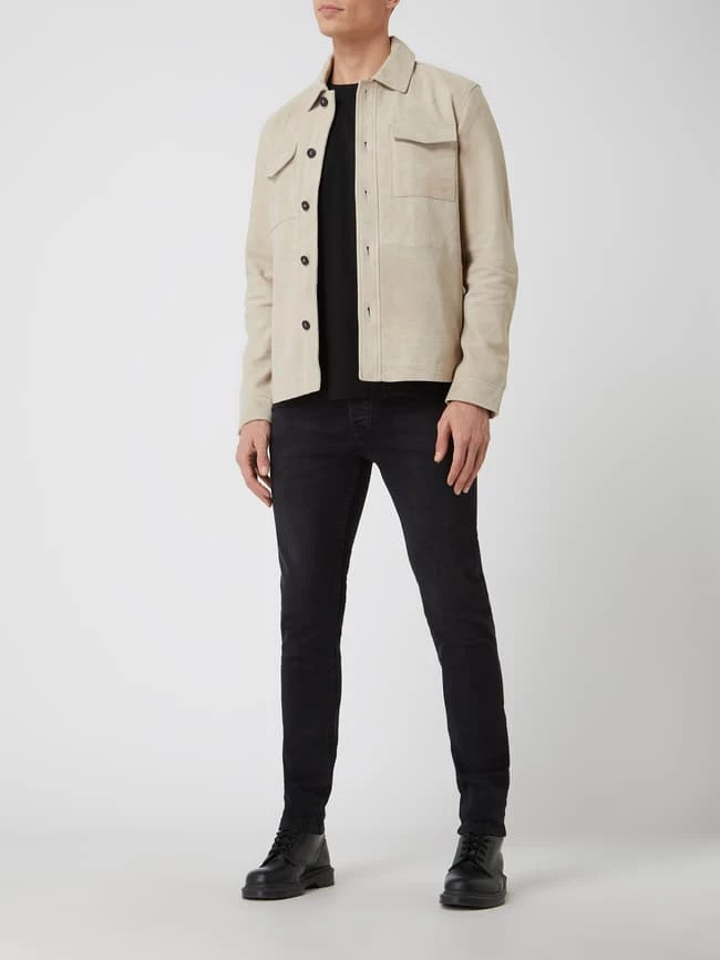 Bestpreis ? Selected Homme Lederjacke Mit Umlegekragen Modell 'Carter' - Offwhite ⌛ 1 Bestpreis ? Selected Homme Lederjacke Mit Umlegekragen Modell 'Carter' - Offwhite ⌛