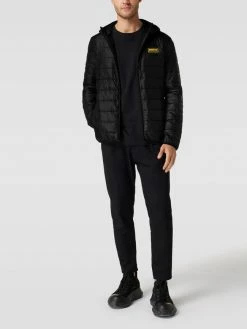 Auslauf ? Barbour Steppjacke Mit Label-Patch - Schwarz ?