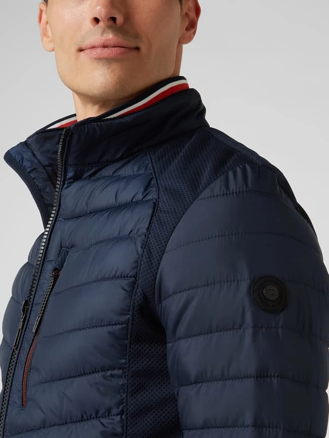 Besorgen ? Tom Tailor Steppjacke Mit Stehkragen - Wasserabweisend - Marineblau ? 3 Besorgen ? Tom Tailor Steppjacke Mit Stehkragen - Wasserabweisend - Marineblau ? – Bild 3