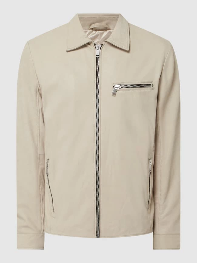 Coupon ? YOUNG POETS SOCIETY Lederjacke Mit Umlegekragen Modell 'Loan' - Sand ? 2 Coupon ? YOUNG POETS SOCIETY Lederjacke Mit Umlegekragen Modell 'Loan' - Sand ? – Bild 2