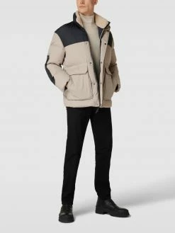 Billig ? ARMANI EXCHANGE Daunenjacke Mit Label-Print - Sand ?