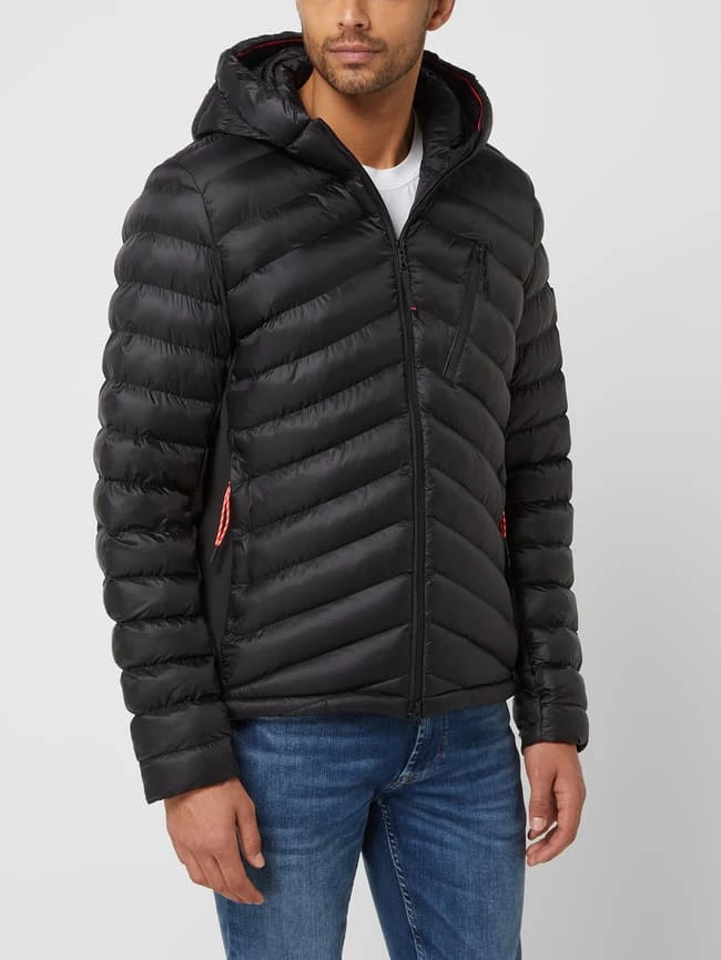 Am billigsten ? FIRE + ICE Steppjacke Mit Kapuze Modell 'Goran2' - Schwarz ⭐ 4 Am billigsten ? FIRE + ICE Steppjacke Mit Kapuze Modell 'Goran2' - Schwarz ⭐ – Bild 4