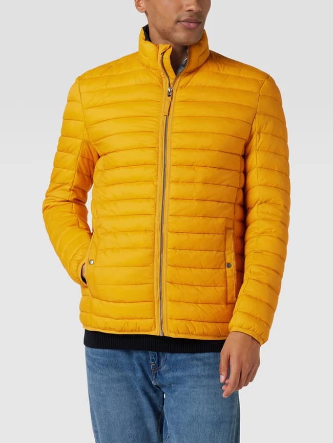 Angebote ? MCNEAL Steppjacke Mit Stehkragen - Dunkelgelb ? 4 Angebote ? MCNEAL Steppjacke Mit Stehkragen - Dunkelgelb ? – Bild 4