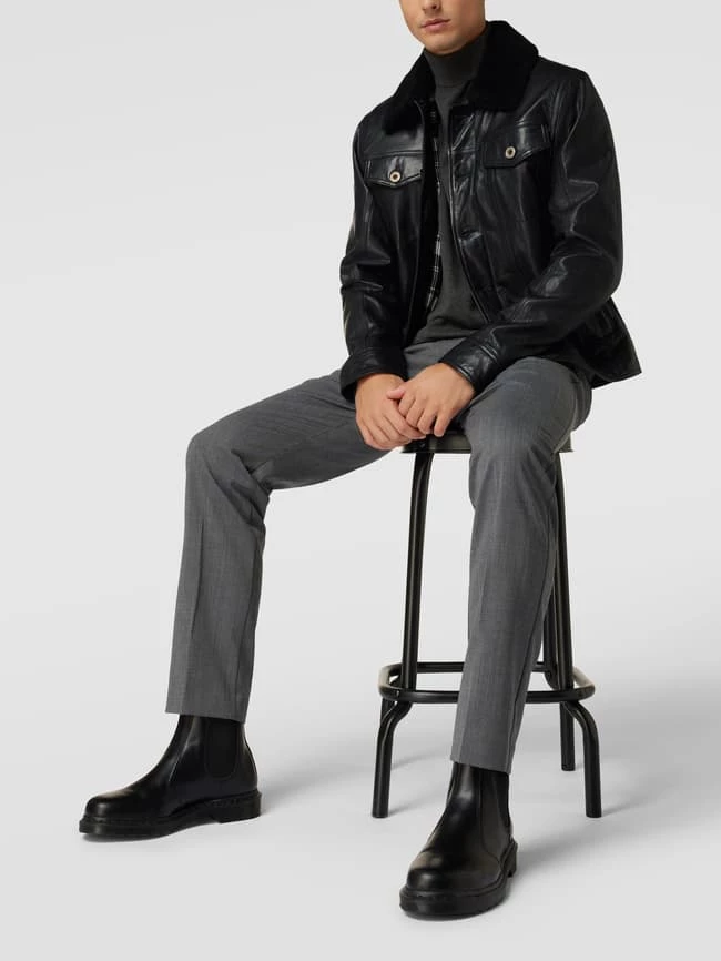 Angebote ? JOOP! ? Jeans Lederjacke Mit Label-Details - Mittelbraun ✨ 1 Angebote ? JOOP! ? Jeans Lederjacke Mit Label-Details - Mittelbraun ✨