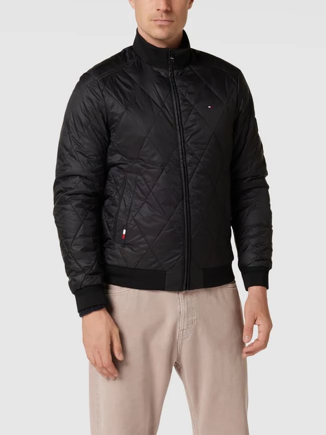 Besorgen ? Tommy Hilfiger Steppjacke Mit Stehkragen Modell 'PACKABLE DIAMOND QUILTED' - Schwarz ? 4 Besorgen ? Tommy Hilfiger Steppjacke Mit Stehkragen Modell 'PACKABLE DIAMOND QUILTED' - Schwarz ? – Bild 4