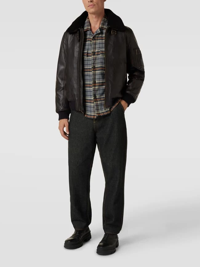 Coupon ? Strellson Lederjacke Mit Fellkragen Modell 'LAMBTHUNDER' - Dunkelbraun ? 1 Coupon ? Strellson Lederjacke Mit Fellkragen Modell 'LAMBTHUNDER' - Dunkelbraun ?