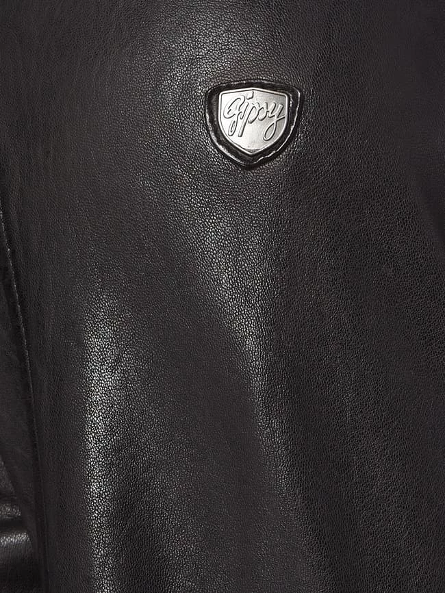 Schlussverkauf ? Gipsy PLUS SIZE Lederjacke Aus Schafsleder - Schwarz ? 2 Schlussverkauf ? Gipsy PLUS SIZE Lederjacke Aus Schafsleder - Schwarz ? – Bild 2