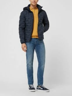 Am billigsten ? Tom Tailor Steppjacke Mit Abnehmbarer Kapuze - Wasserabweisend - Marineblau ?