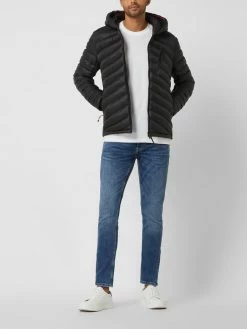 Am billigsten ? FIRE + ICE Steppjacke Mit Kapuze Modell 'Goran2' - Schwarz ⭐