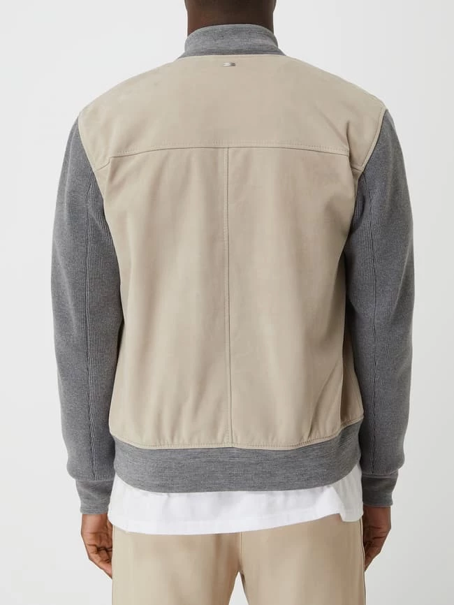 Am billigsten ✔️ Windsor Lederjacke Mit Kontrastärmeln Modell 'Livorno' - Beige ? 5 Am billigsten ✔️ Windsor Lederjacke Mit Kontrastärmeln Modell 'Livorno' - Beige ? – Bild 5