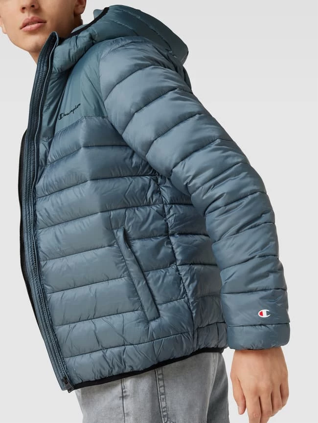 Bestes Angebot ❤️ CHAMPION Jacke Mit Label-Print Modell 'OUTDOOR' - Mittelgrau ✔️ 3 Bestes Angebot ❤️ CHAMPION Jacke Mit Label-Print Modell 'OUTDOOR' - Mittelgrau ✔️ – Bild 3