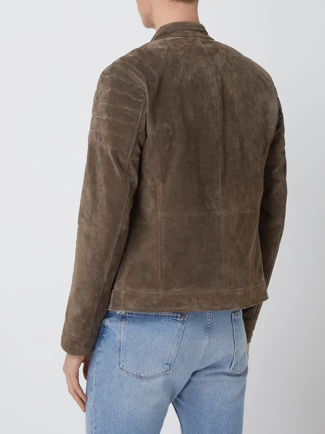 Aktion ? Goosecraft Lederjacke Im Biker-Look - Taupe ? 5 Aktion ? Goosecraft Lederjacke Im Biker-Look - Taupe ? – Bild 5