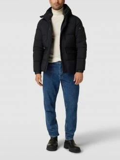 Coupon ✨ SAVE THE DUCK Steppjacke Mit Label-Patch Modell 'ALTER' - Schwarz ?