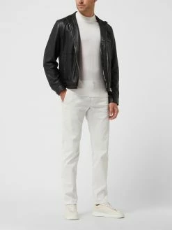 Beste Bewertungen von ? Baldessarini Lederjacke Mit Stehkragen - Schwarz ?