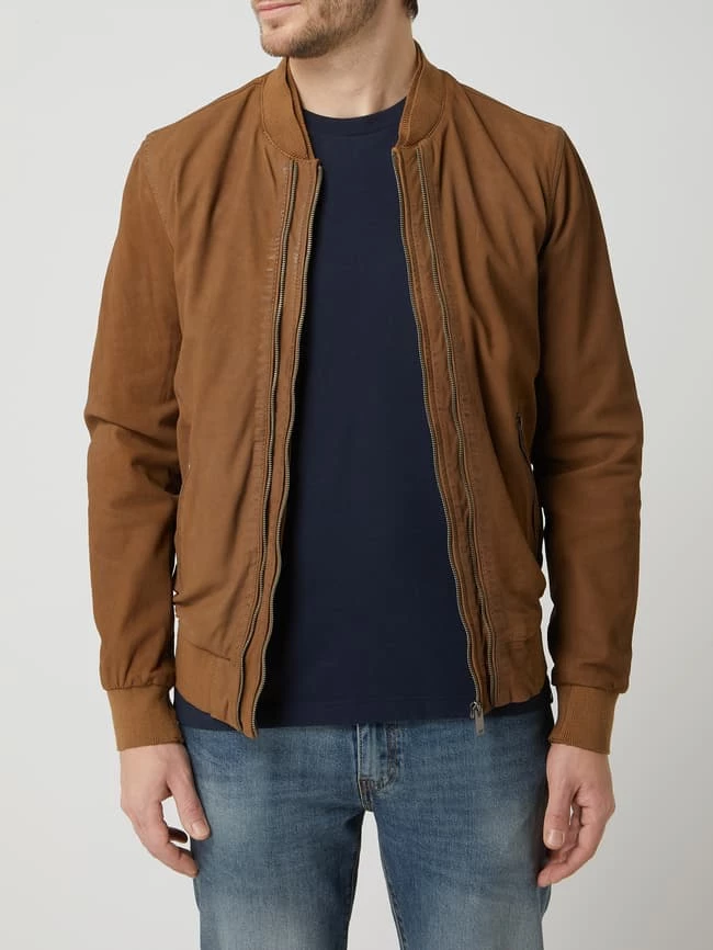 Top 10 ? Freaky Nation Blouson Aus Leder - Camel ✨ 4 Top 10 ? Freaky Nation Blouson Aus Leder - Camel ✨ – Bild 4