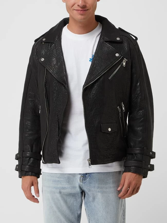 Beste Bewertungen von ? Be Edgy Lederjacke Aus Lammnappa Modell 'Jace' - Schwarz ✔️ 4 Beste Bewertungen von ? Be Edgy Lederjacke Aus Lammnappa Modell 'Jace' - Schwarz ✔️ – Bild 4