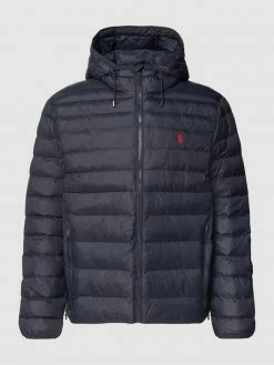 Großhandel ? Polo Ralph Lauren Steppjacke Mit Label-Stitching Modell 'TERRA' - Marineblau ?