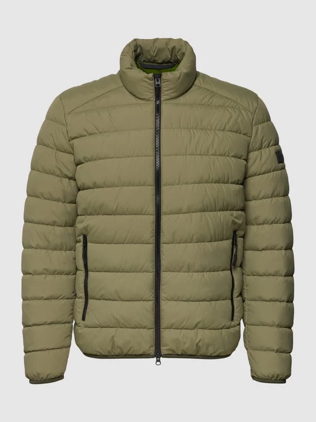 Neu ✔️ Marc O'Polo Steppjacke Mit Stehkragen - Olivgrün ⭐ 1 Neu ✔️ Marc O'Polo Steppjacke Mit Stehkragen - Olivgrün ⭐