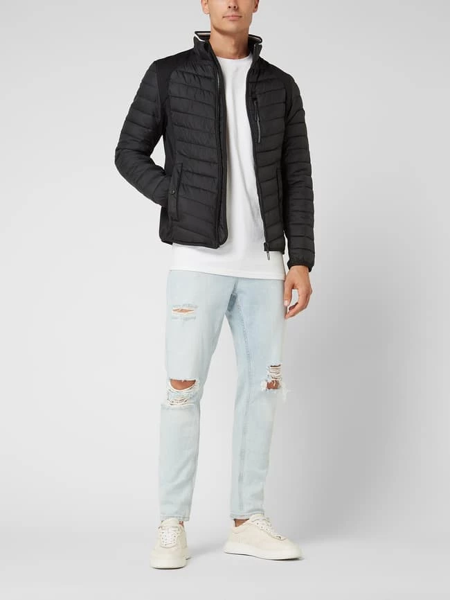 Bestpreis ? Tom Tailor Steppjacke Mit Stehkragen - Wasserabweisend - Schwarz ✨ 1 Bestpreis ? Tom Tailor Steppjacke Mit Stehkragen - Wasserabweisend - Schwarz ✨