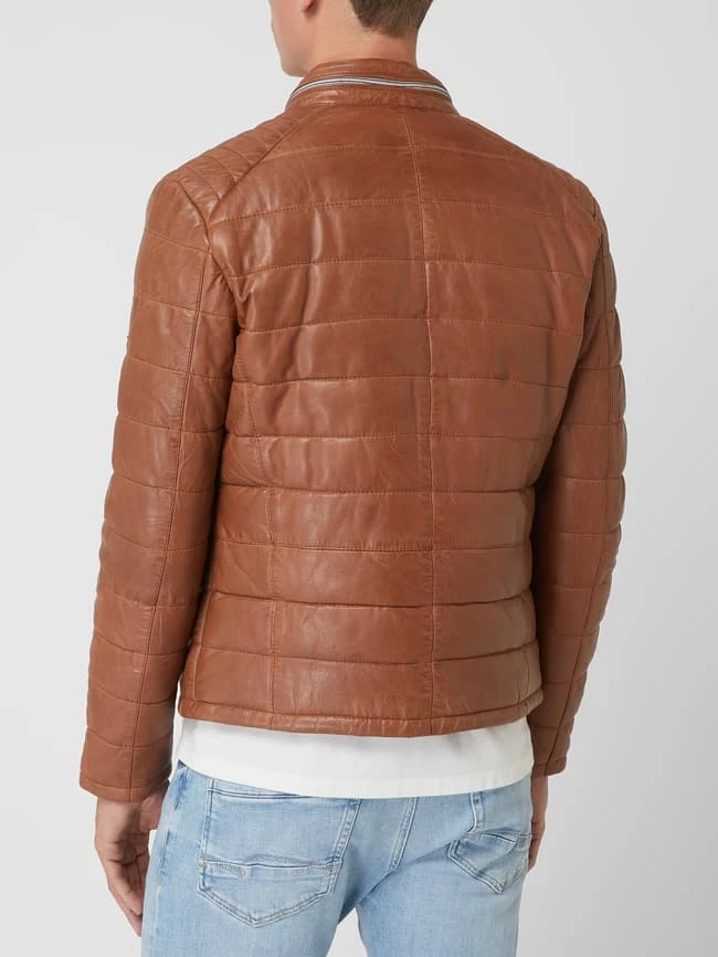 Schlussverkauf ? BULL & BERRY Lederjacke Aus Lammnappa Modell 'Stephan' - Schwarz ✨ 5 Schlussverkauf ? BULL & BERRY Lederjacke Aus Lammnappa Modell 'Stephan' - Schwarz ✨ – Bild 5